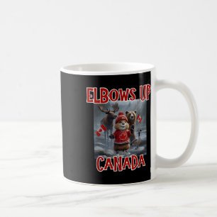 Elbows Up Canada EST 1867 Trotse Canadese Sterke C Koffiemok