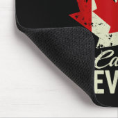 Elbows Up Canada Never 51 Canada Vlag Stand Strong Muismat (Hoek)