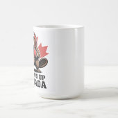 Elbows Up Canada | Quirky Canadian Pride Gift Koffiemok (Center)
