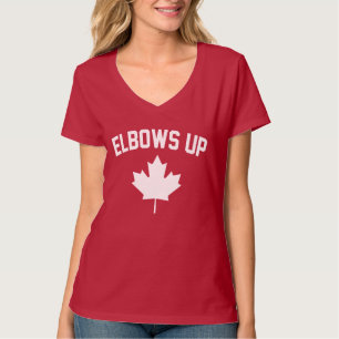 Elbows Up Canada - trotse Canadees T-shirt