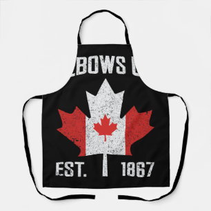 Elbows Up Canada True North Sterk Trots Canadees Schort