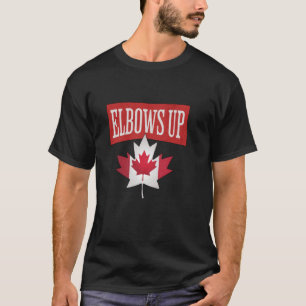 Elbows Up Canada, True North Strong & Free, Trots T-shirt