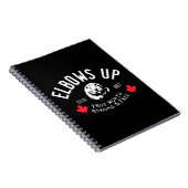 Elbows Up! Photo Notebook Notitieboek (Rechterzijde)