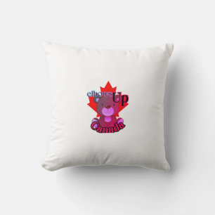 Elbows Up Sierkussen – Vet & Stijlvol Home Decor