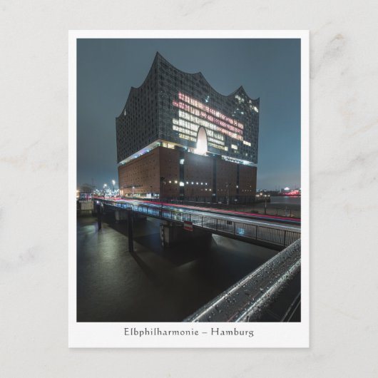 Elbphilharmonie Hamburg Briefkaart (Voorkant)