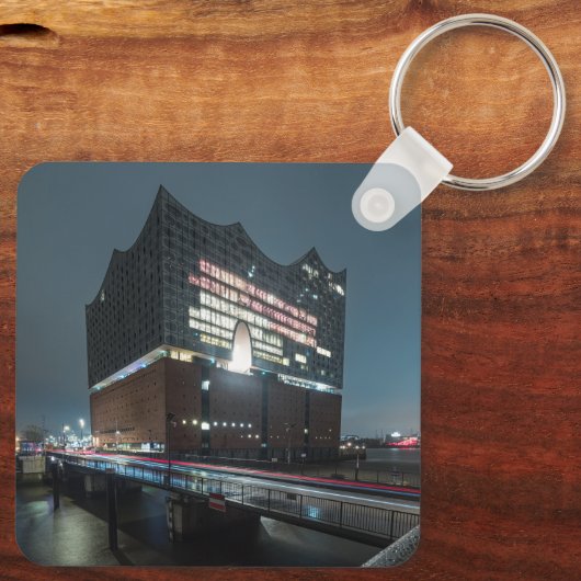 Elbphilharmonie Hamburg Sleutelhanger (Achterkant)