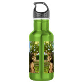 Elch-Flasche, Moose-Bottle Waterfles (Achterkant)
