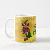 Elch mit Baum Koffiemok (Links)