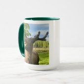 Elch-Tasse, Moose-Mug Mok (Voorkant links)