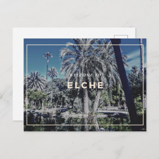 Elche Briefkaart (Voorkant / Achterkant)