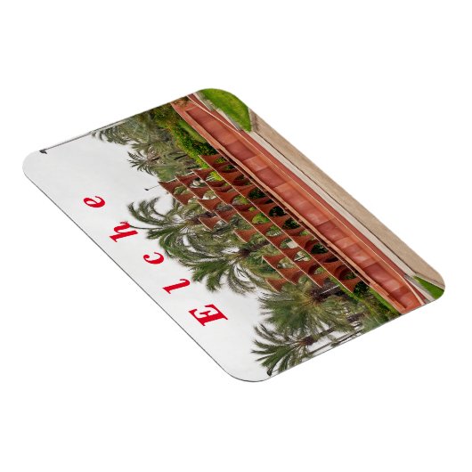 Elche. De Palm Grove. #8 Magneet (Rechterzijde)