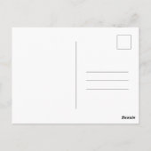 Elche im Herbst - Postkarte Briefkaart (Achterkant)