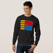 Elche Vlag Nationale Trots Souvenir Trui (Voorkant volledig)