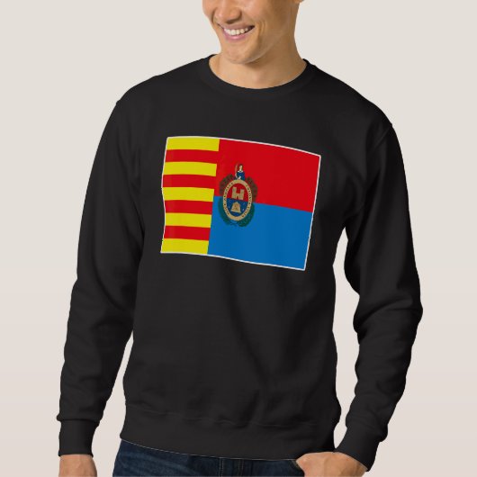 Elche Vlag Nationale Trots Souvenir Trui (Voorkant)