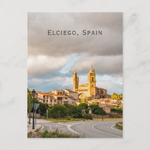 Elciego, stad in de wijnregio La Rioja Briefkaart