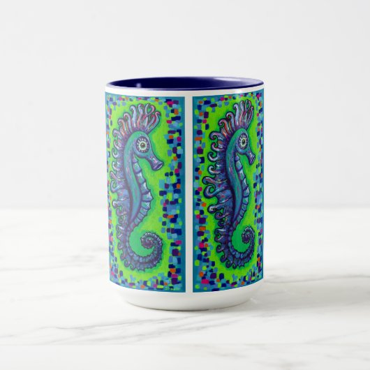 Elda de Seahorse Beverage Mok (Midden)