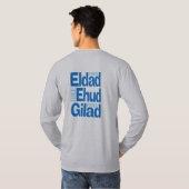 Eldad Ehud Gilad T-shirt (Achterkant volledig)