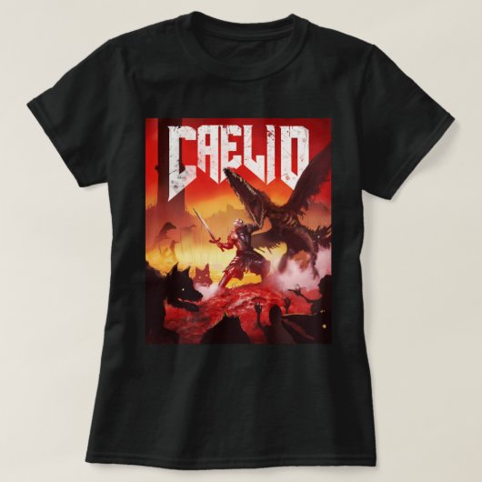 Elden Ring Caelid Essential T-shirt (Design voorkant)