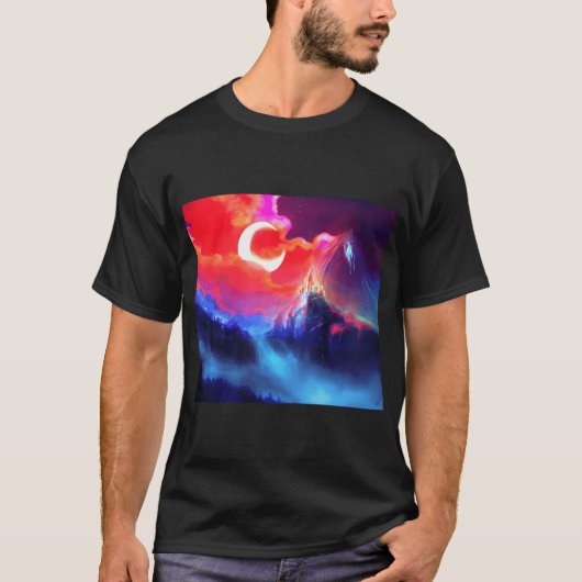 Elden Ring Geïnspireerde Kunst T-shirt (Voorkant)