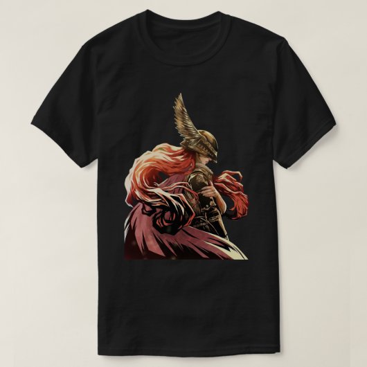 Elden Ring malenia art Essential T-shirt (Design voorkant)