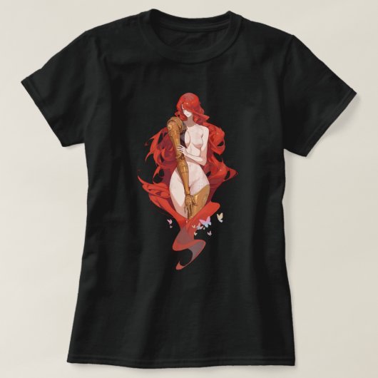 Elden Ring Malenia butterfly wings Classic T-shirt (Design voorkant)