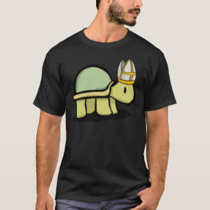 Elden Ring Pope-schildpad - Klein zijontwerp T-shirt