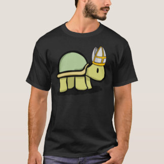 Elden Ring Pope-schildpad - Klein zijontwerp T-shirt