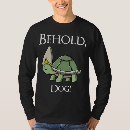 Elden Ring Praise The Dog Behold Dog Meme T-shirt (Voorkant)