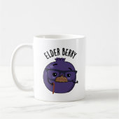 Elder-berry Funny Berry Pun Koffiemok (Links)