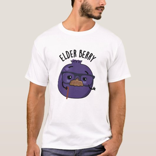 Elder-berry Funny Berry Pun T-shirt (Voorkant)