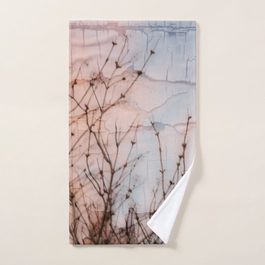 Elder Branches Silhouette Bad Handdoek (Handdoek)