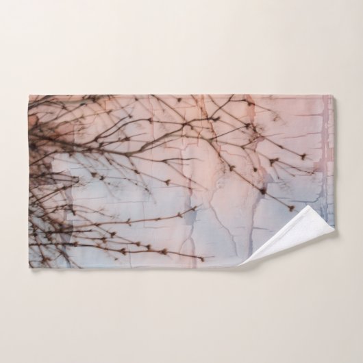Elder Branches Silhouette Bad Handdoek (Handdoek)