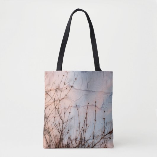 Elder Branches Silhouette Tote Bag (Voorkant)