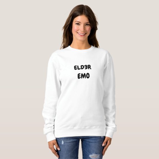 Elder Emo Sweatshirt (Voorkant volledig)