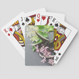 Elder Flower Design Playing Cards Pokerkaarten