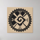 Elder Futhark Runes Canvas Afdruk (Voorkant)