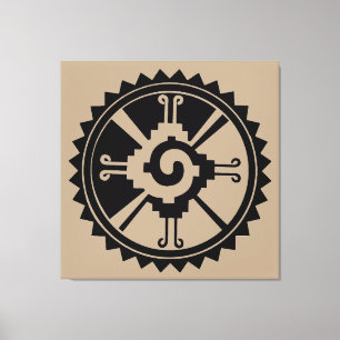 Elder Futhark Runes Canvas Afdruk