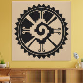 Elder Futhark Runes Canvas Afdruk (Insitu (Woonkamer))