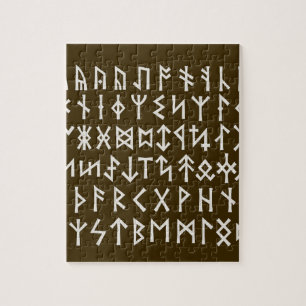 Elder Futhark Runes Legpuzzel