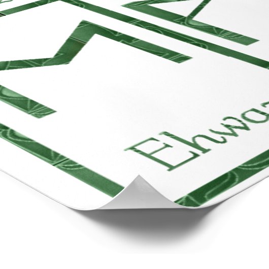 Elder Futhark Runes Poster (Hoek)