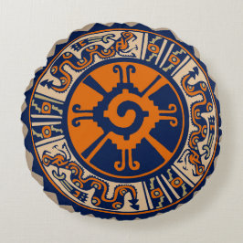 Elder Futhark Runes Rond Kussen