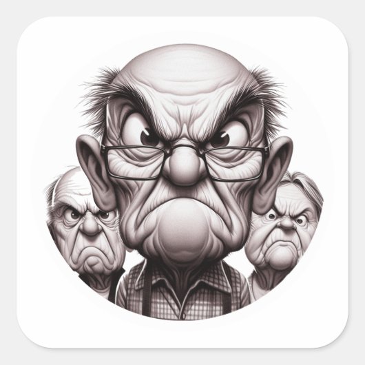 "Elder Glare Sticker Pack" (Voorkant)