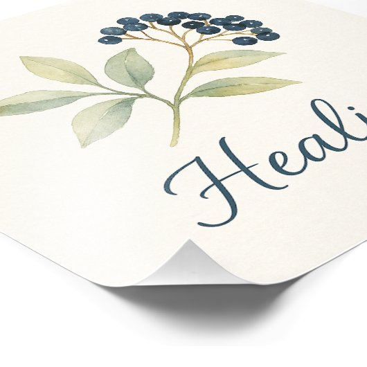 Elder — Healing Foto Afdruk (Hoek)