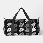Elder Leaf Big Pattern Black White Grey Plunjezak (Voorkant)