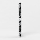 Elder Leaf Pattern Black White Grey Case-Mate iPhone Case (Achterkant/rechts)