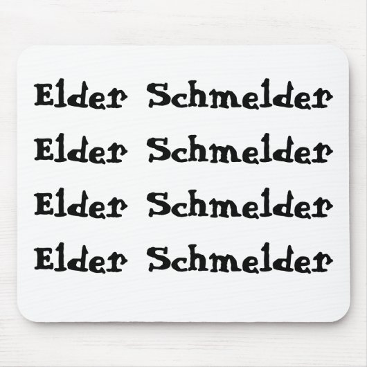 Elder Schmelder Muismat (Voorkant)