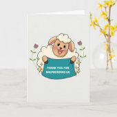 Elder thank you card (JW) Kaart (Gele Bloem)