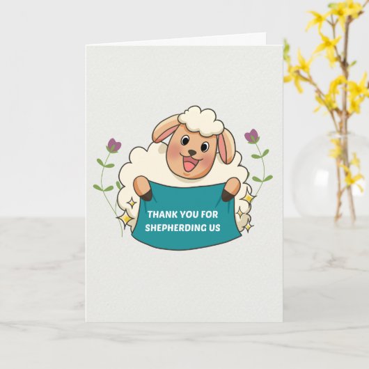 Elder thank you card (JW) Kaart (Gele Bloem)