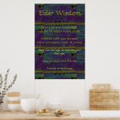 Elder Wisdom III Poster (Keuken)