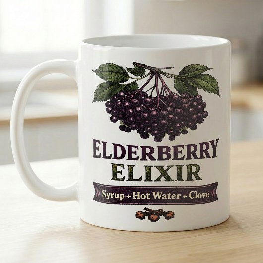 Elderberry Elixir Cozy Winter Recipe Koffiemok